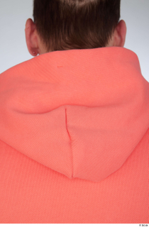 Nigel casual dressed salmon hoodie sweatshirt upper body 0006.jpg